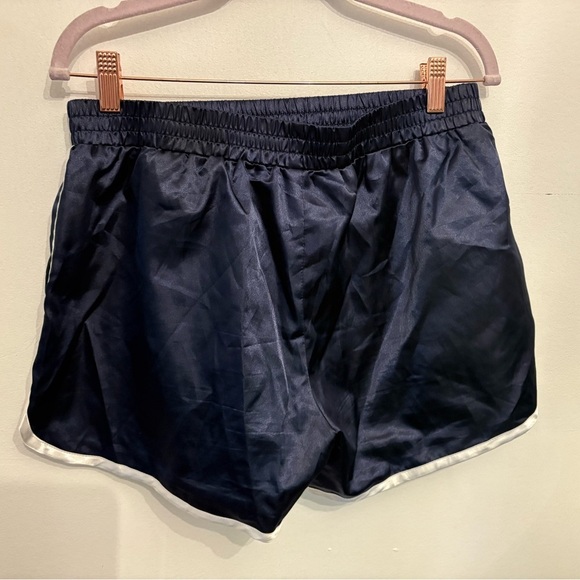 Fila Women's Athletic Shorts in Black with Gold Trim - Picture 2 of 3